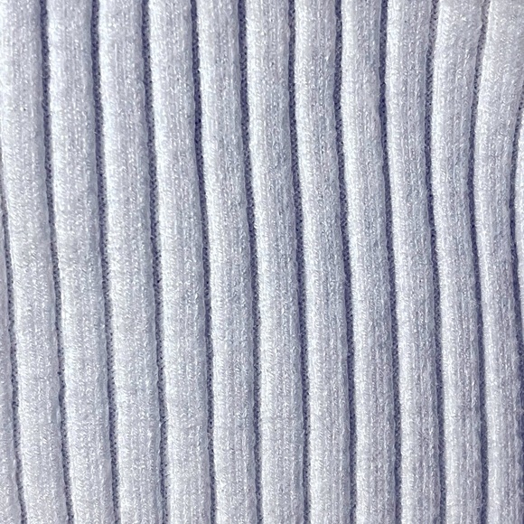 Good American | Ivory Cozy Ribbed Knit Cardigan Sweater, Size 5 - Picture 5 of 9